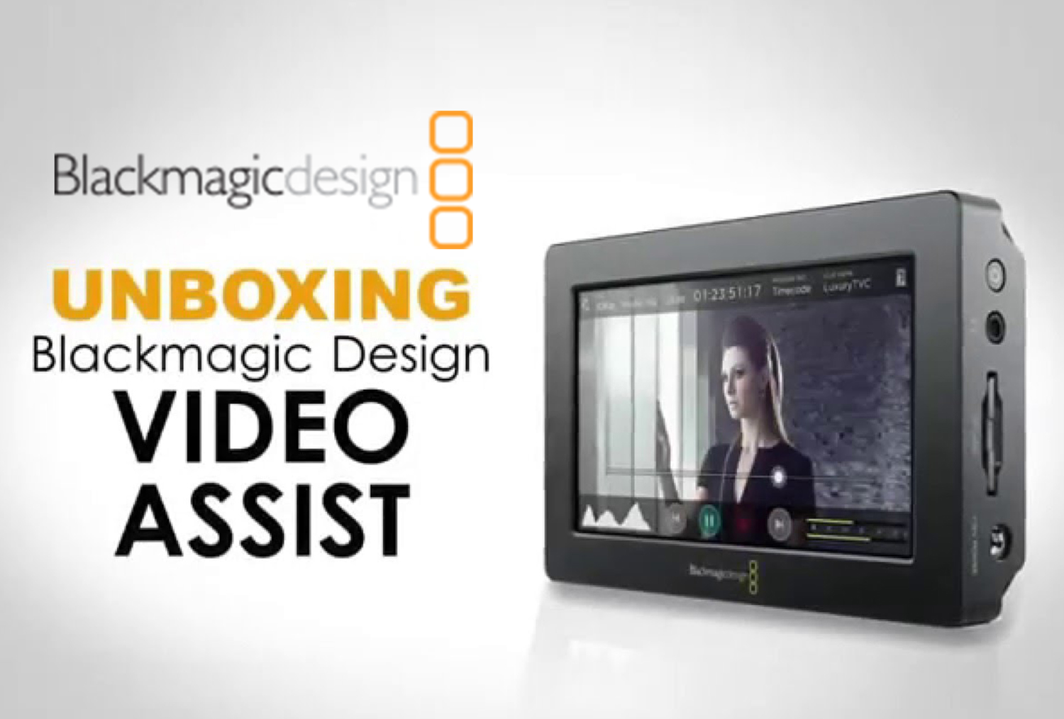 Blackmagic Video Assist　導入