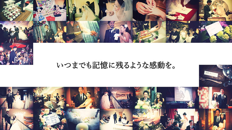 ZIP WEDDING DESK WEB-CM ムービー