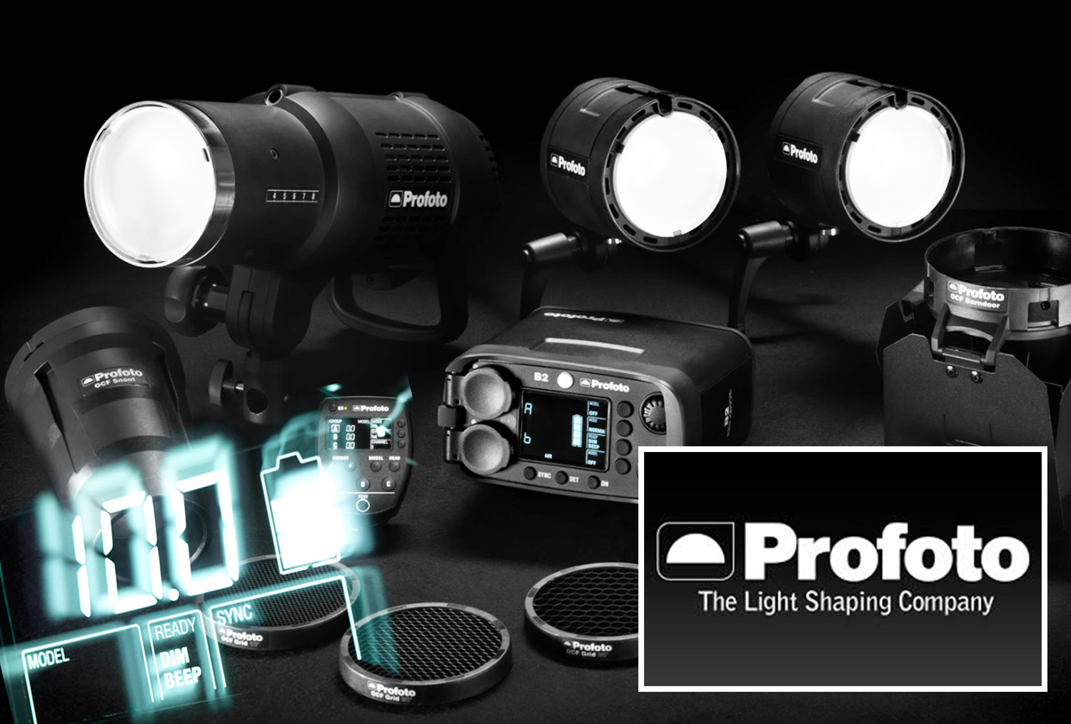 Profotoライトシェービングシステム　導入