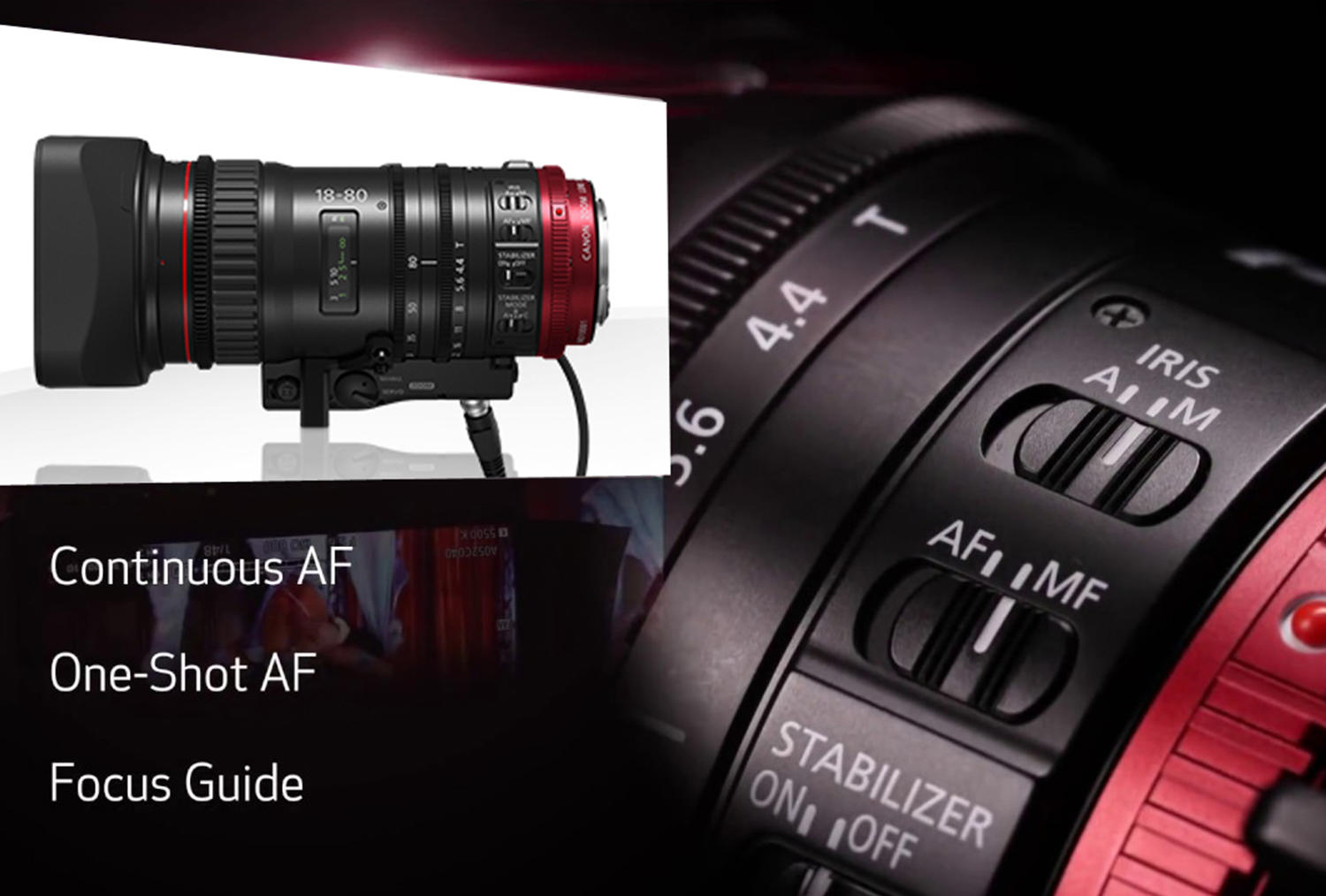 CINEMA EOS SYSTEMレンズ導入（CN-E 18-80mm）