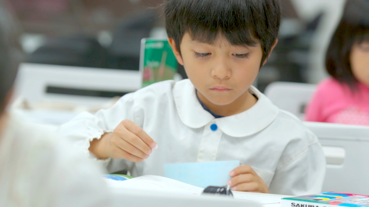 美文字キッズWEB-CMムービー