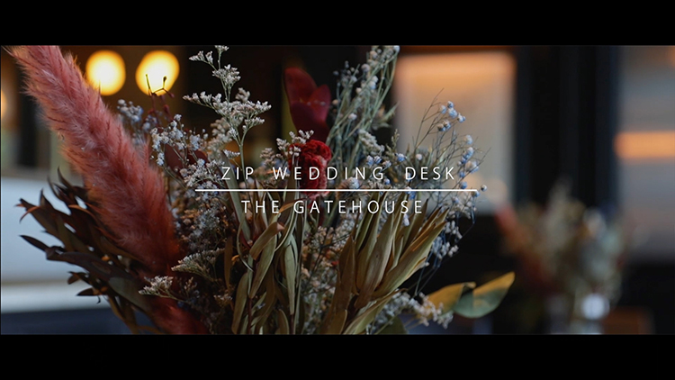 ZIP WEDDING DESK プロモーションムービー